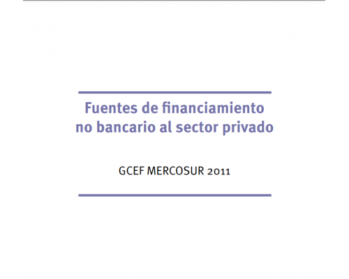 (GMM) Fuentes de financiamiento no bancario al sector privado_ESP