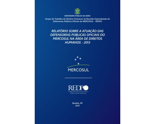 (REDPO) Informe de Derechos Humanos - Edición 2013