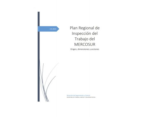 Plan Regional de Inspección del Trabajo del MERCOSUR